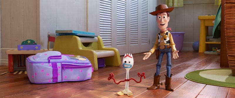 Woody With Forky - Toy Story 4